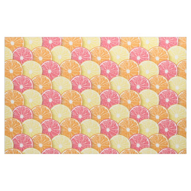 Tela Recortes de cítricos ("Cuarto gordo" (fat quarter))