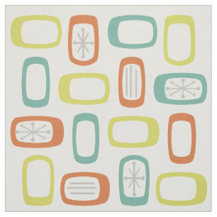 Tela Rectángulos redondeados de MCM de medio siglo