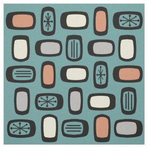 Tela Rectángulos redondeados del MCM del siglo medio co