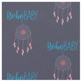 Tela Red Blue Modern Boho Baby Dreamcatcher