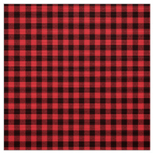 Tela Red Buffalo Plaid