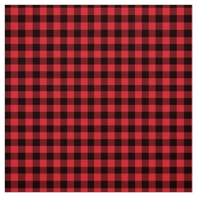Tela Red Buffalo Plaid (Retal)