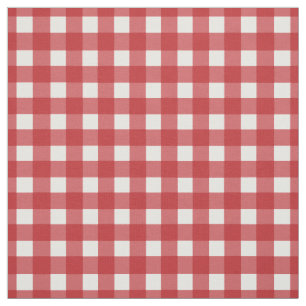 Tela Red Gingham Check