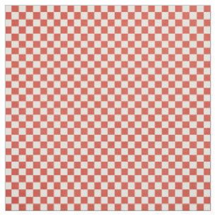 Tela Red Gingham Fabric