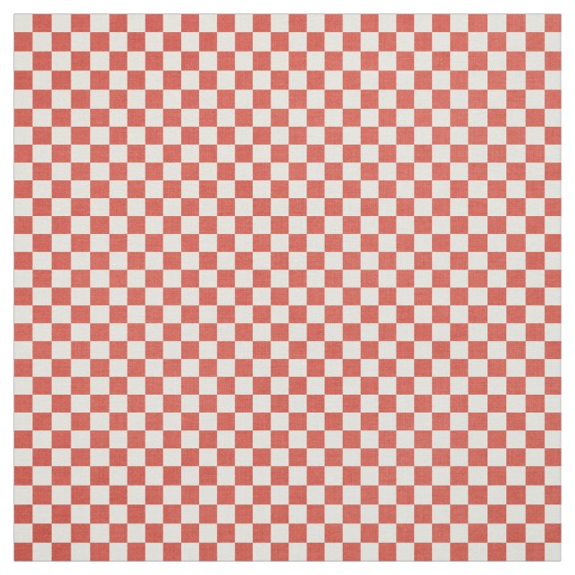 Tela Red Gingham Fabric (Retal)