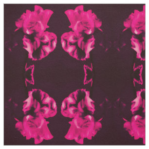 Tela Red Iris Fabric