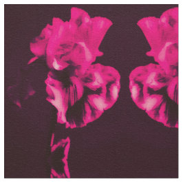 Tela Red Iris Fabric