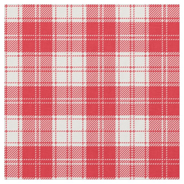 Tela Red Plaid (De cerca)