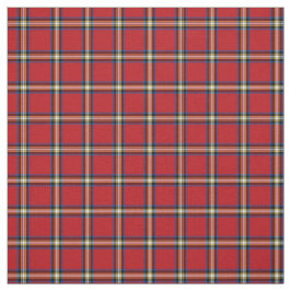 Tela Red Plaid, Royal Stewart Tartán
