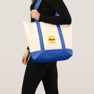 Tela Regalo de nombre personalizado para Mamá, Bolso de