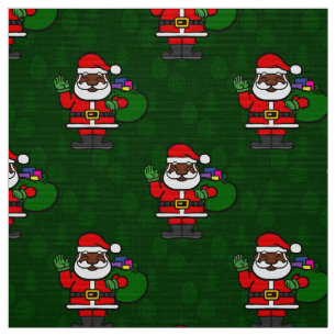 Tela regalos de santa navidades africanos