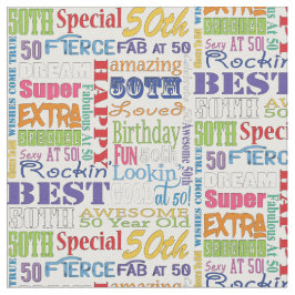 Tela Regalos Únicos Y Especiales De Fiesta De 50 Años