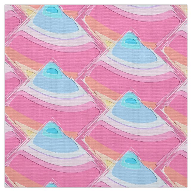 Tela Regenbogen abstraktes Stoffmuster (Retal)