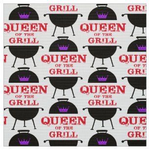 Tela Reina Del Grill, Rojo Morado De La Corona