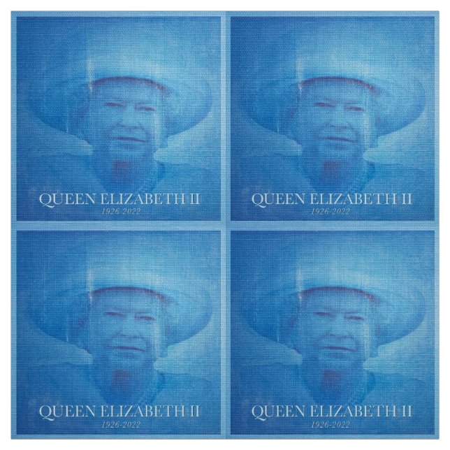 Tela Reina Isabel II 1926-2022 (Retal)