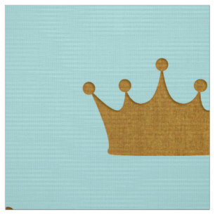 Tela Relieve metalizado metálico de oro Crown Real Verd