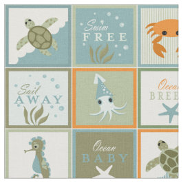 Tela Remiendo del océano