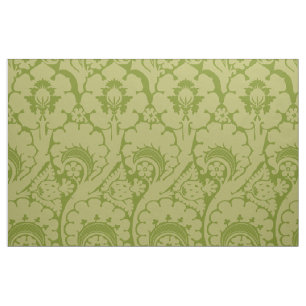 Tela Renacimiento Floral Amarillo-Verde