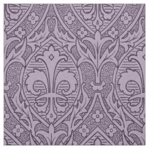 Tela Renacimiento gótico Fleur de Lys - Lavender