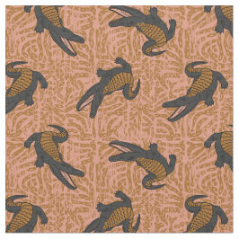 Tela reptil caimán óxido 