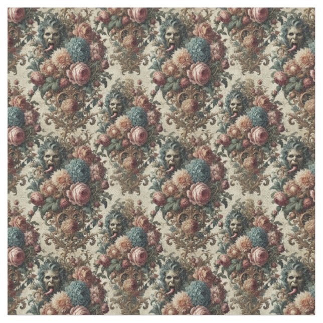 Tela Requerem Rhapsody - Tile de denso gótico (De cerca)