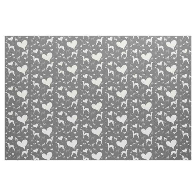 Tela Rescate italiano de perros Greyhound Joann Fabric  ("Cuarto gordo" (fat quarter))
