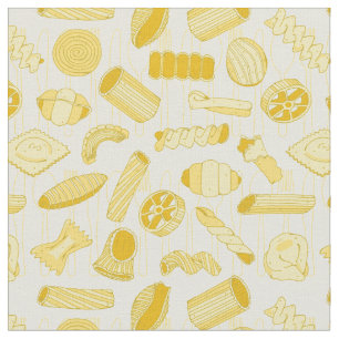 Tela Restaurante italiano Pasta Shapes Crema