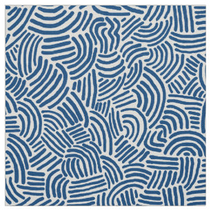 Tela Resumen 200923 - Azul shibori en blanco