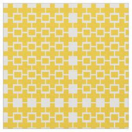 Tela Resumen Cubo cuadrado amarillo tejido