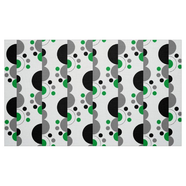 Tela Resumen de Crescents 01 - Verde de hierba ("Cuarto gordo" (fat quarter))
