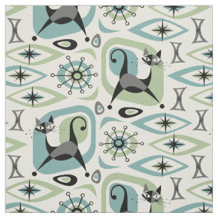 Tela Resumen de gatos de mediados del siglo