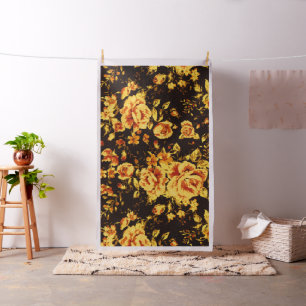 Tela Resumen de la textura de vidrio espumoso floral
