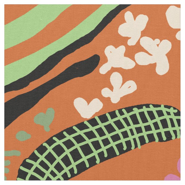 Tela Resumen de pintura (De cerca)