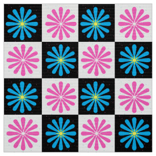 Tela Resumen floral controlado