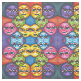 Tela Resumen Moon se enfrenta al arte celeste original