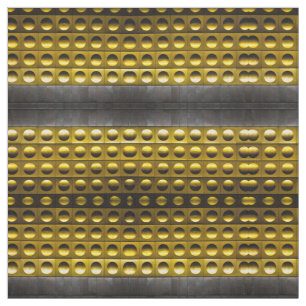 Tela Resumen Oro Negro Oro Orbs Geométricos Elegante