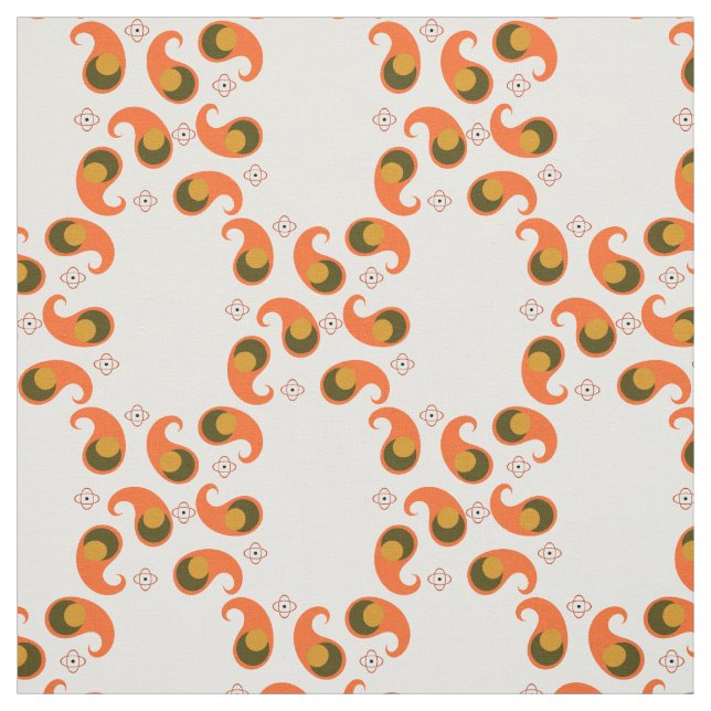 Tela retra de Paisley (Retal)