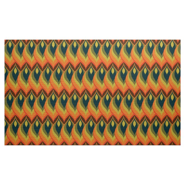 tela retra elegante de la MOD 70s (Yarda)