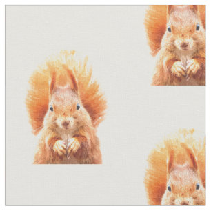 Tela Retrato animal de Squirrel Woodland