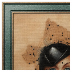 Tela Retrato de Carole Lombard de Charles Gates Sheldon