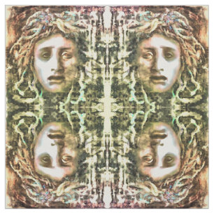Tela Retrato de Medusa de un Gorgón