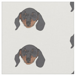 Tela Retrato de perro de Dachshund