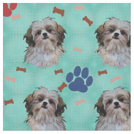 Tela Retrato de Shih Tzu