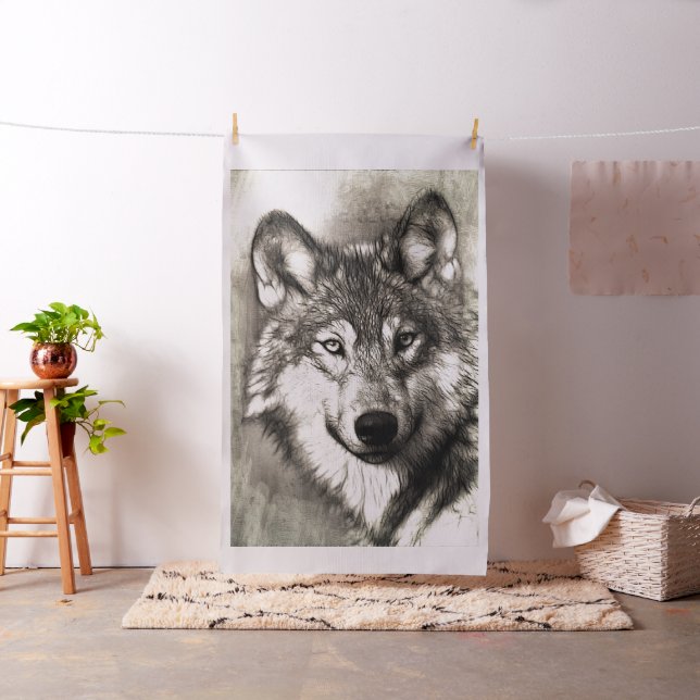 Tela Retrato de Wolf (In Situ)