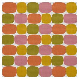 Tela retro 60s 70s pattern fabric