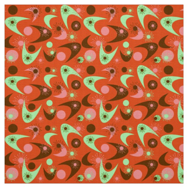 Tela Retro Boomerangs (Retal)