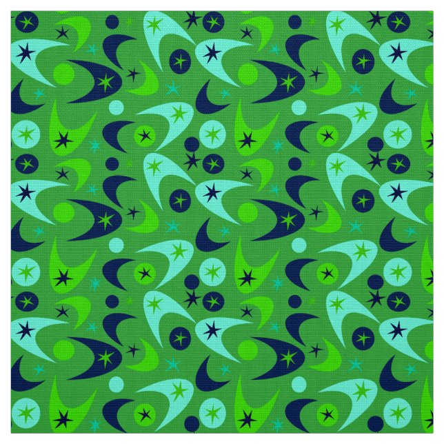 Tela Retro Boomerangs (Retal)