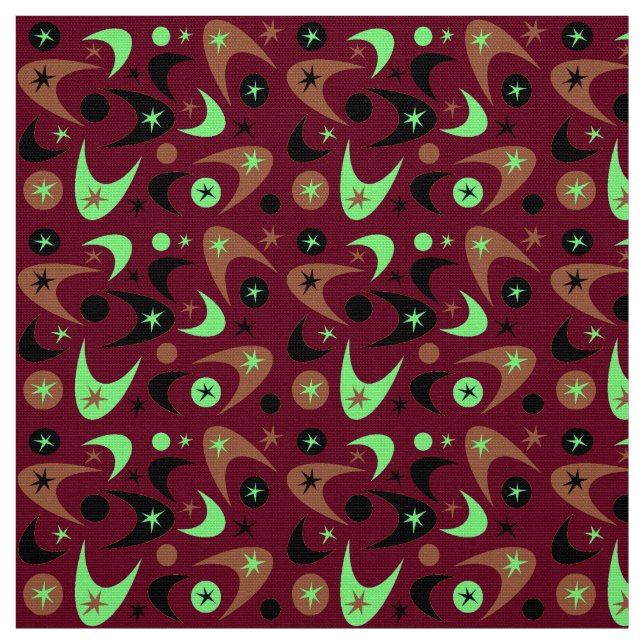 Tela Retro Boomerangs (Retal)