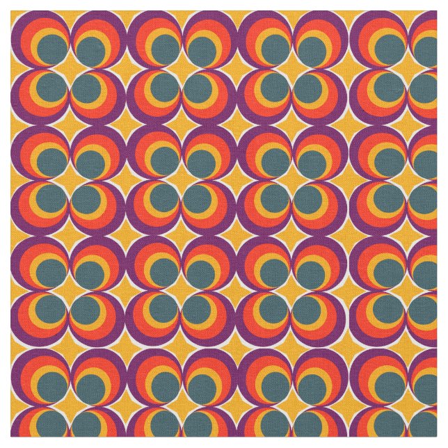 Tela Retro Clovers (De cerca)
