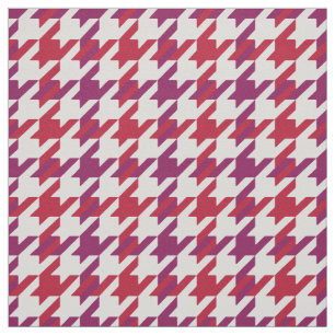 Tela Retro crimson rojo morado patrón de plaquita